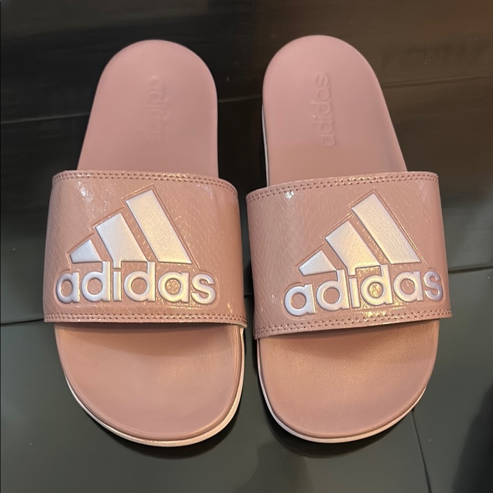 **SOLD**
Adidas Pink Adillete Slide Sandals